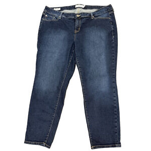 Torrid Denim Women’s Boyfriend Jeans Size 22R Blue Dark Wash